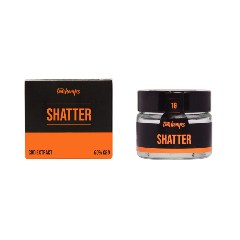 CBD SHATTER 60% 1g - Tom Hemps