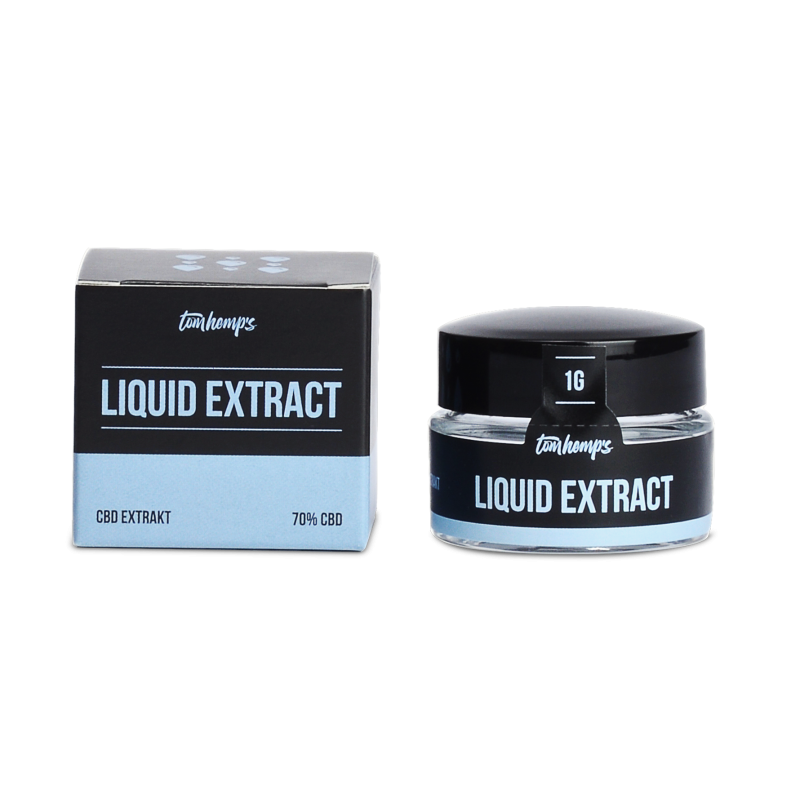 CBD LIQUID EXTRACT 70% 1g - Tom Hemps