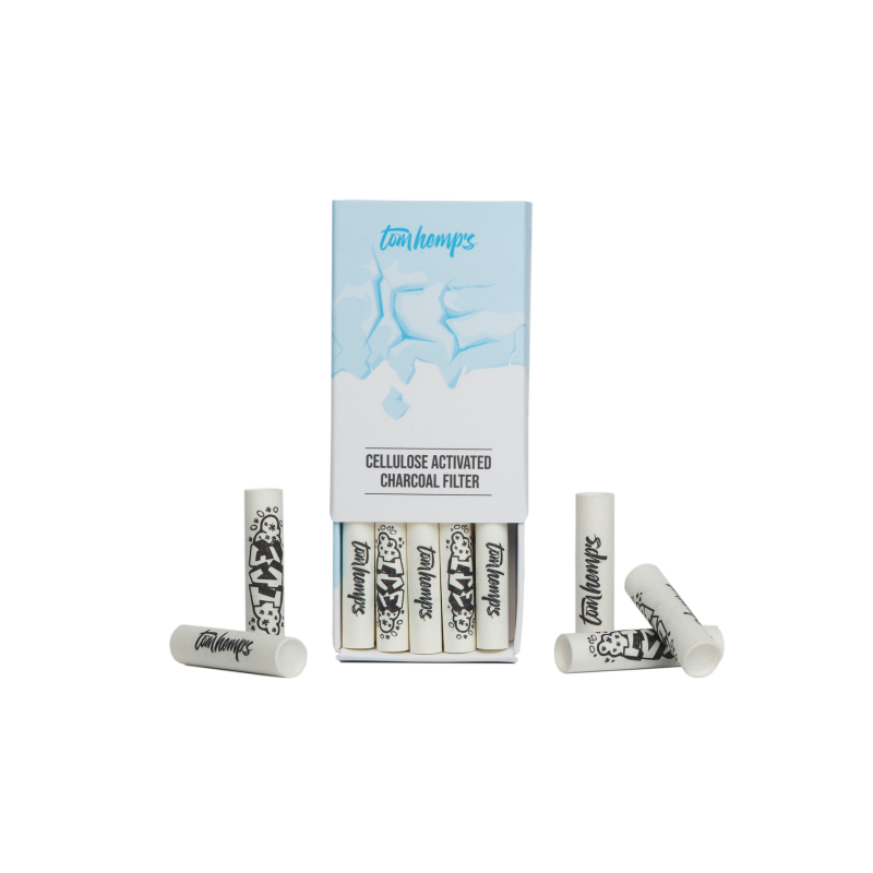 Filtru 20 buc de carbune activ cu celuloza - Tom Hemps