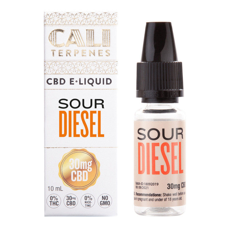 E-Liquid Sour Diesel 30MG CBD - Cali Terpenes