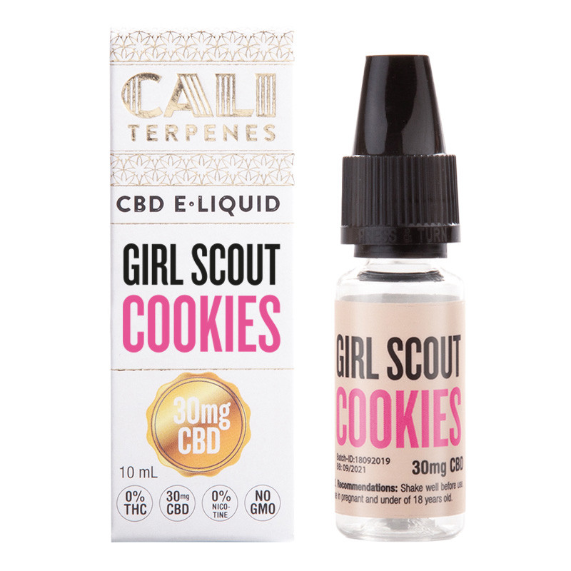 E-Liquid Girl Scout Cookies 30MG CBD - Cali Terpenes