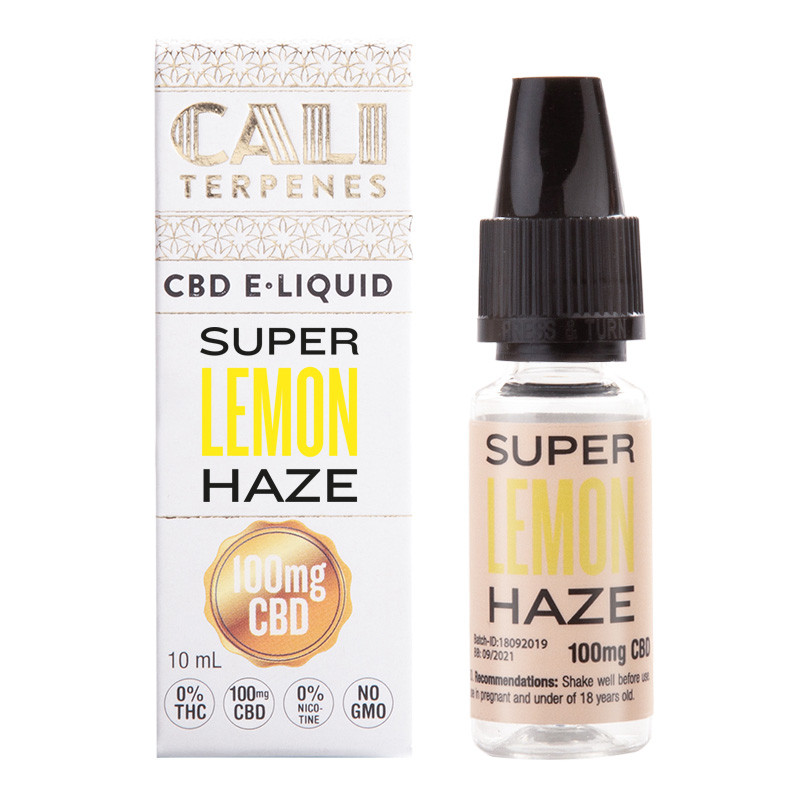 E-Liquid Super Lemon Haze 100MG CBD - Cali Terpenes