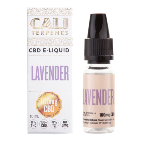 E-Liquid Lavender 100MG CBD - Cali Terpenes